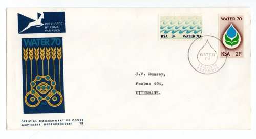 1970 RSA Water 70 FDC 13