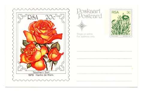1979 RSA Fourth World Rose Convention Postcard Set