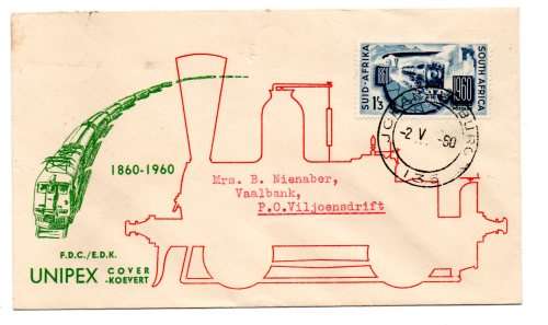 1960 RSA UNIPEX Cover