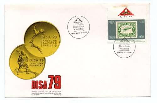 1979 RSA Disa 79 Cape Town International Stamp Exhibition Commemorative Cover