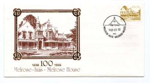 1986 RSA Melrose House Commemorative Cover