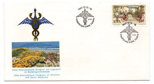 1987 RSA 35th International Congress of Aviation and Space Medicine Commemorative Cover