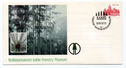 1988 RSA Sabie Forestry Museum Commemorative Cover