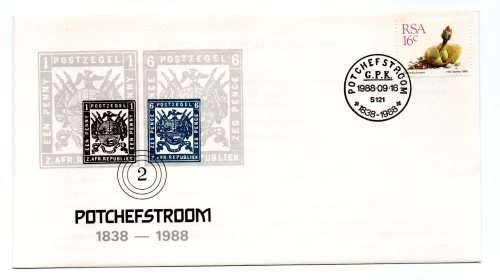 1988 RSA Potchefstroom Commemorative Cover