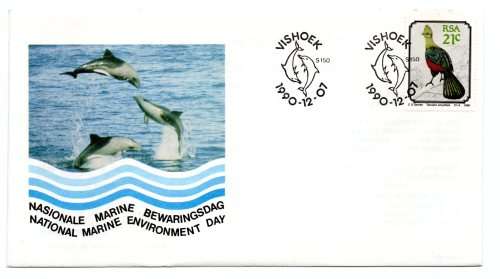1990 RSA National Marine Environment Day Commemorative Cover