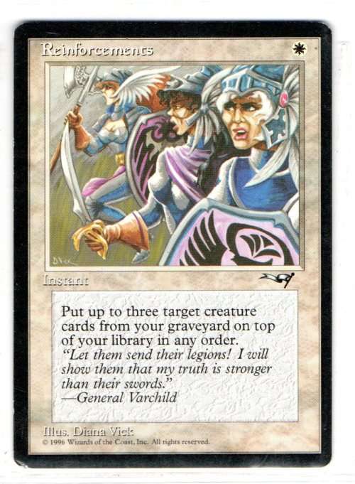 Magic The  Gathering 1996 - Reinforcements - Common - Alliances