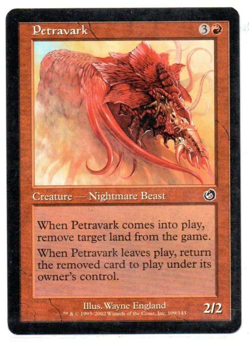 Magic The  Gathering 1993 - 2002 - Petravark - Common - Torment
