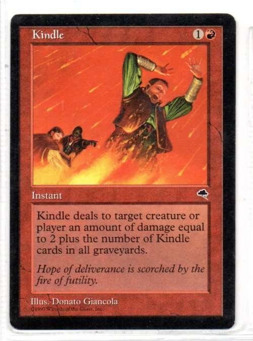 Magic The Gathering 1997 - Kindle - Common - Tempest