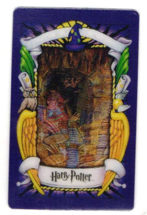 2001 Warner Bros. Harry Potter Chocolate Frog Lenticular Cards - Series 1 - Gringotts Bank