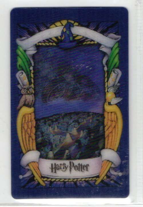 2001 Warner Bros. Harry Potter Chocolate Frog Lenticular Cards - Series 1 - Rubeus Hagrid