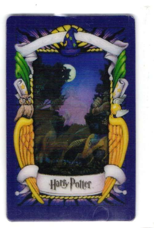 2001 Warner Bros. Harry Potter Chocolate Frog Lenticular Cards - Series 1 - Centaur