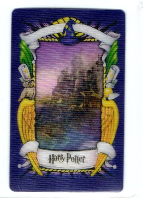 2001 Warner Bros. Harry Potter Chocolate Frog Lenticular Cards - Series 1 - Hogwarts