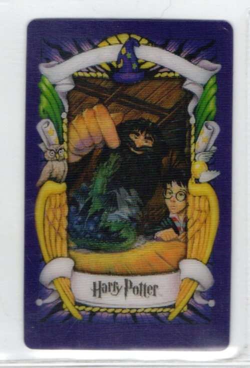 2001 Warner Bros. Harry Potter Chocolate Frog Lenticular Cards - Series 1 - Norbert