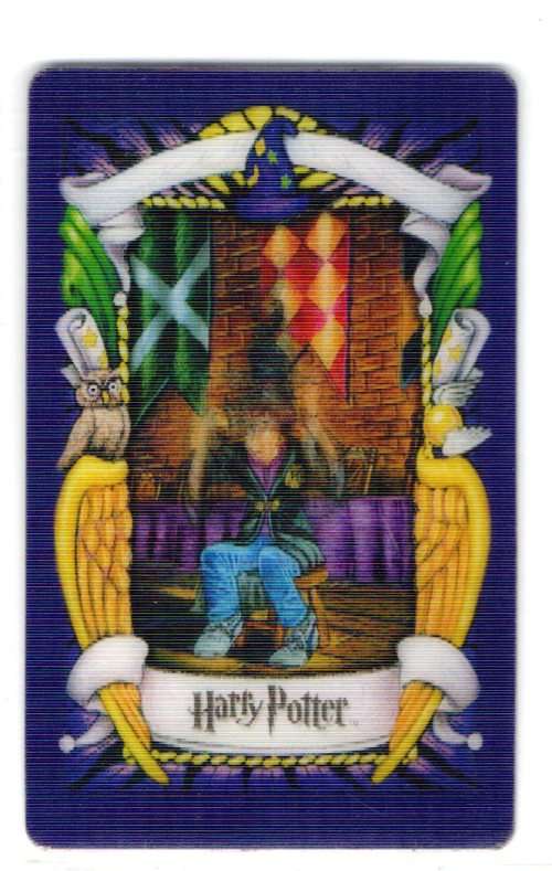 2001 Warner Bros. Harry Potter Chocolate Frog Lenticular Cards - Series 1 - Ron Weasley