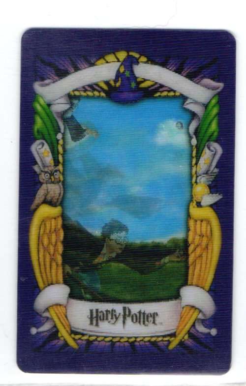 2001 Warner Bros. Harry Potter Chocolate Frog Lenticular Cards - Series 1 - The Remembrall