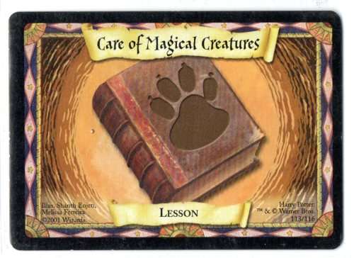 2001 Wizards Harry Potter Trading Card Game - Care of Magical Creatures 113/116