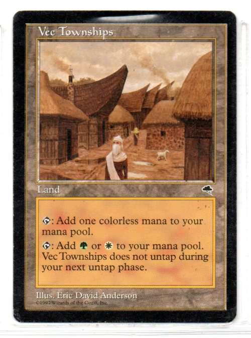 Magic The Gathering 1997 - Vec Townships - Common - Tempest