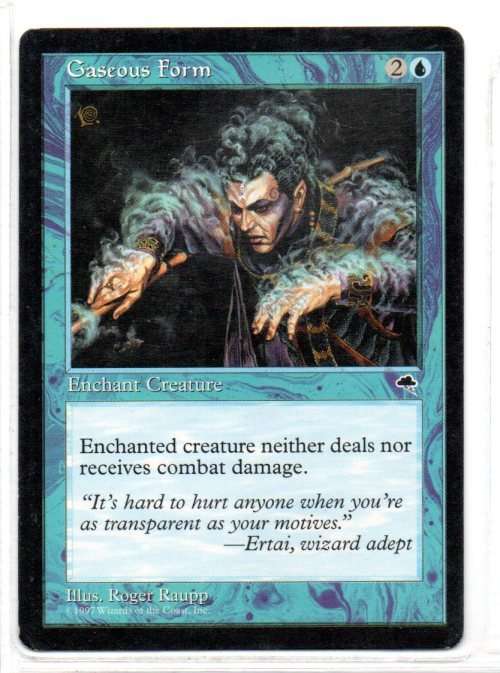 Magic The Gathering 1997 - Gaseous Form - Common - Tempest