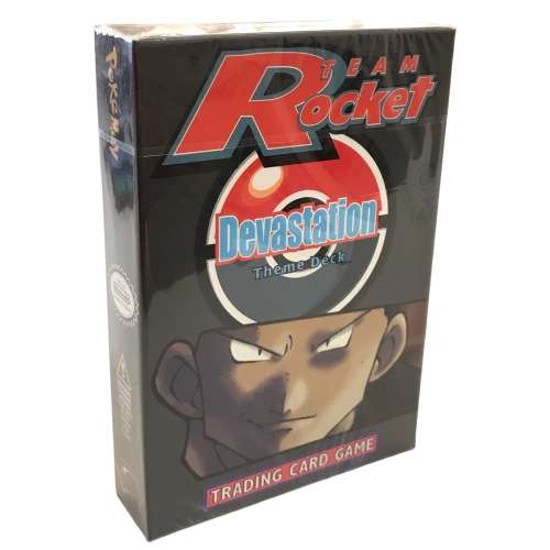 Pokemon - TCG Team Rocket Devastation Theme Deck SET (FACTORY SEALED)