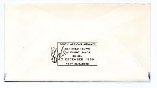 1989 RSA SAA Boeing 737 Introduction to Service Commemorative Cover 47