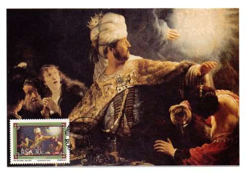 1987 RSA The Bible - Unique and Eternal Postcard Set