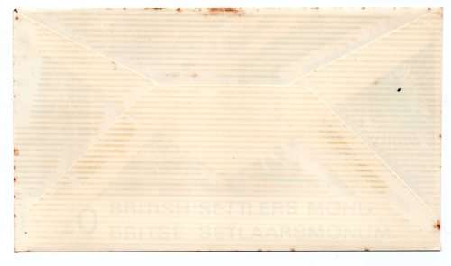 1974 RSA Monument To British Settlers FDC 38