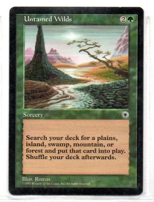 Magic The Gathering 1997 - Untamed Wilds - Common - Portal
