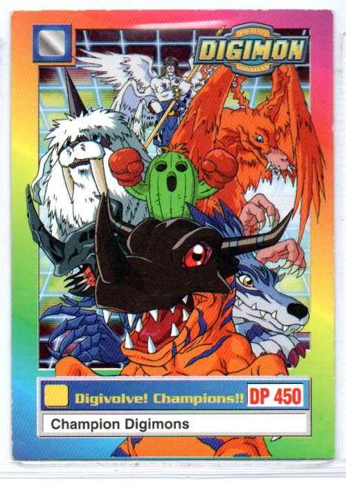 1999 Bandai Upper Deck Digimon Series 1 - Digivolve! Champions!! 3/34