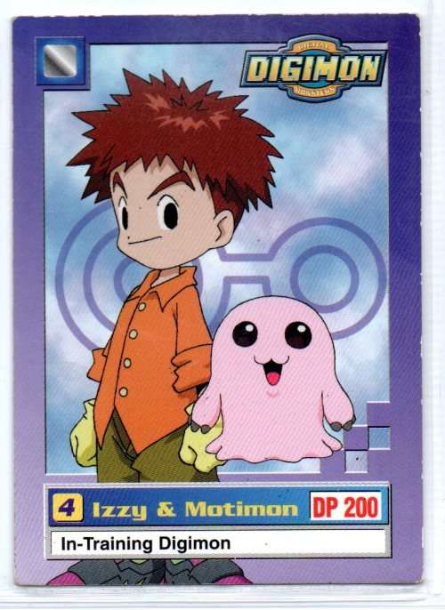 1999 Bandai Upper Deck Digimon Series 1 - Izzy & Motimon 7/34