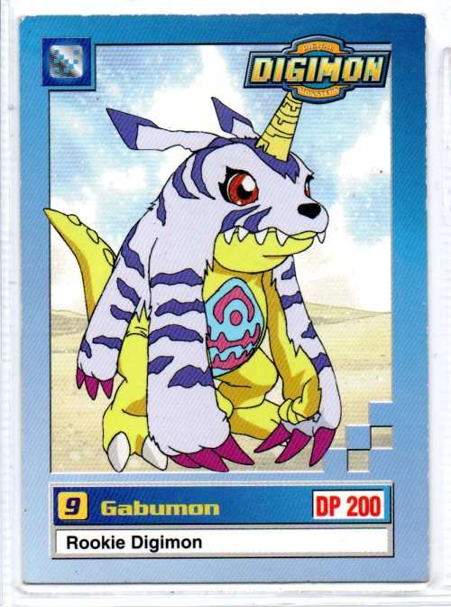 1999 Bandai Upper Deck Digimon Series 1 - Gabumon 12/34