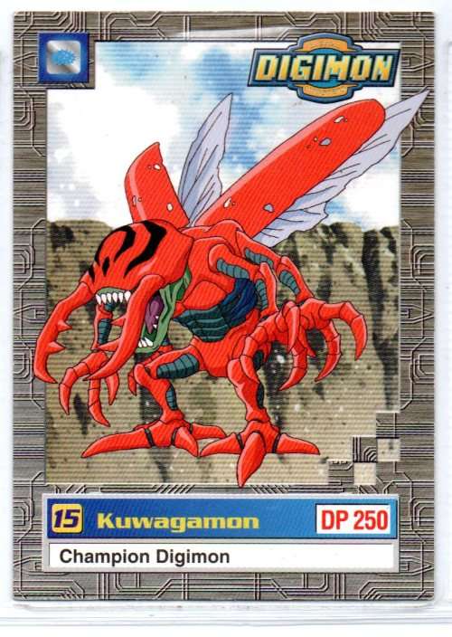 1999 Bandai Upper Deck Digimon Series 1 - Kuwagamon 18/34