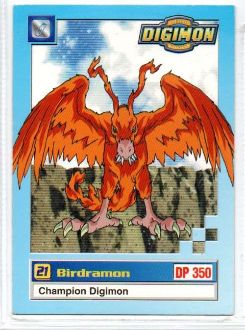 1999 Bandai Upper Deck Digimon Series 1 - Birdramon 23/34