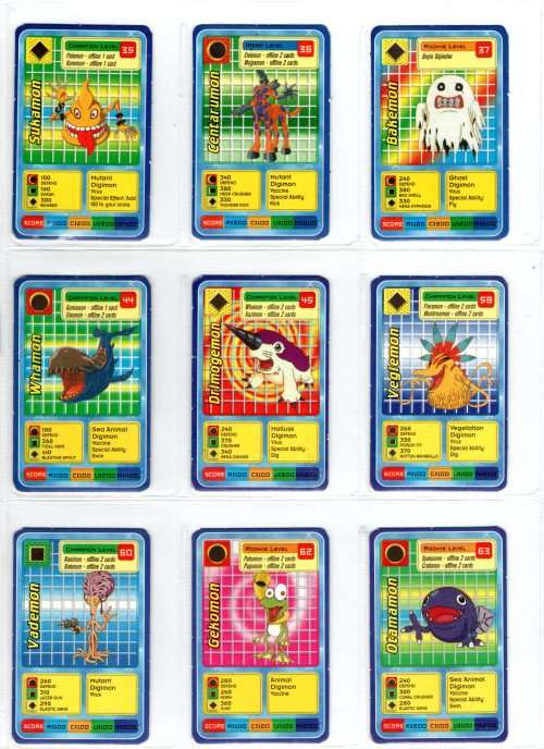 Digimon Digital Monsters - Cereal Promo Cards 21