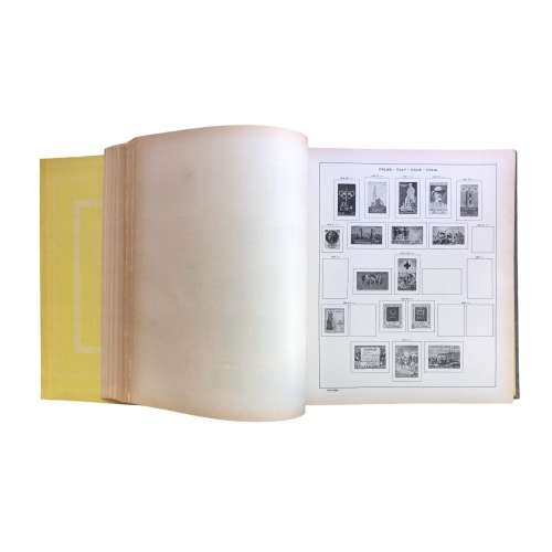 Schaubek Briefmarken Album Nr200/250 Europa/Ubersee