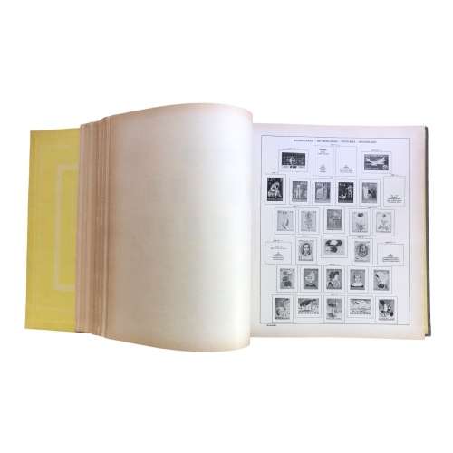 Schaubek Briefmarken Album Nr200/250 Europa/Ubersee