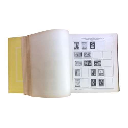 Schaubek Briefmarken Album Nr200/250 Europa/Ubersee
