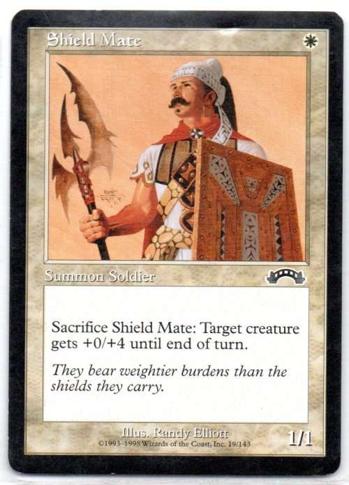 Magic The Gathering 1993 - 1998 - Shield Mate 19/143 - Common - Exodus