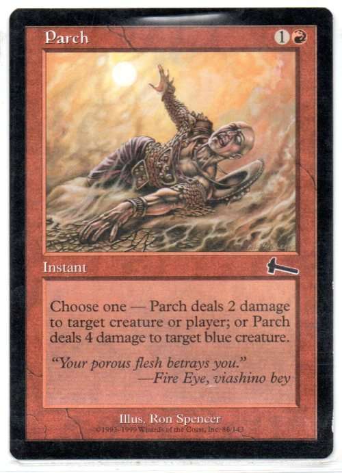 Magic The Gathering 1993 - 1999 - Parch 86/143 - Common - Urza`s Legacy