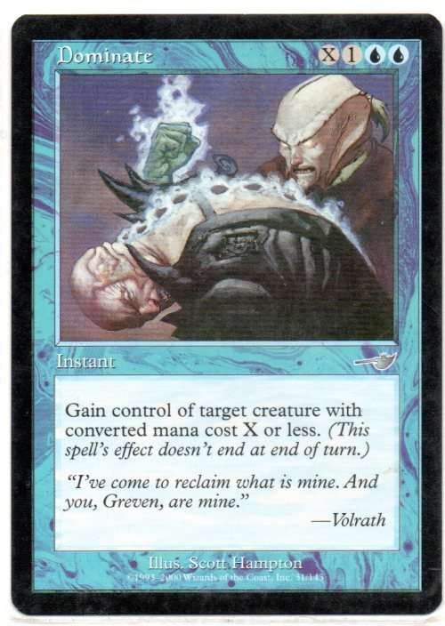 Magic The Gathering 1993 - 2000 - Dominate 31/143 - Uncommon - Nemesis