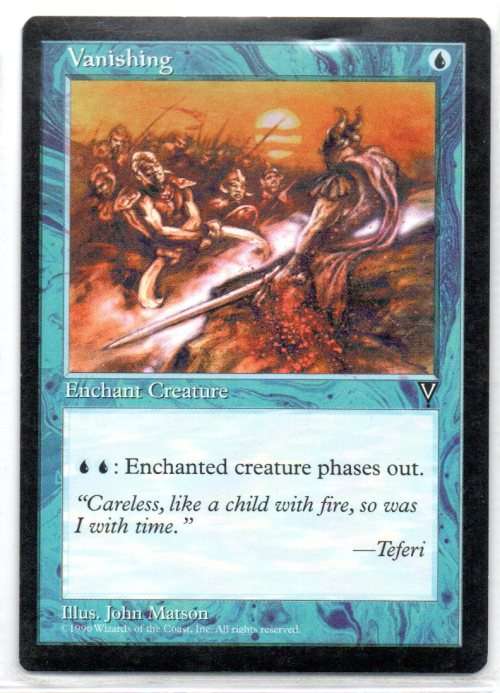 Magic The Gathering 1996 - Vanishing - Common - Visions