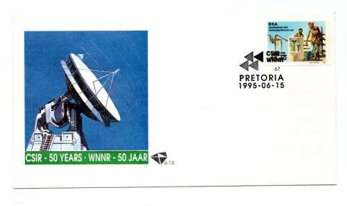 1995 RSA 50 years C.S.I.R FDC 6.15