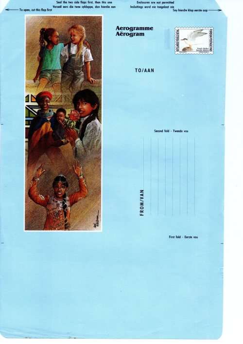 RSA Aerogram Postal Stationary