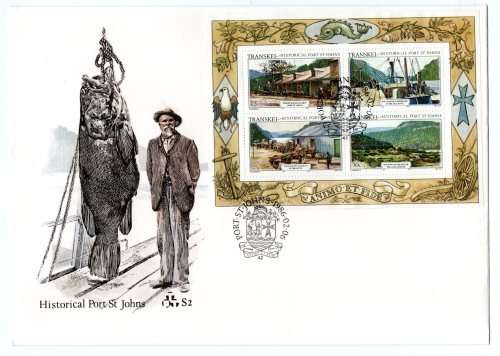 1986 Transkei Historical Port St Johns FDC S2