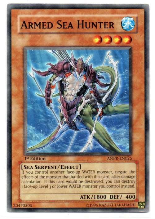 Yu-Gi-Oh! - Armed Sea Hunter - 1st Ed/Common - Ancient Prophecy (ANPR-EN025)