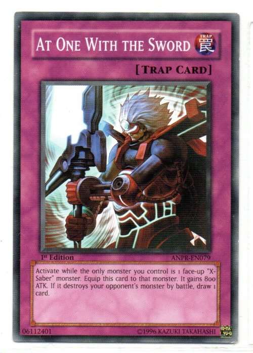 Yu-Gi-Oh! - At One With The Sword - 1st Ed/Common - Ancient Prophecy (ANPR-EN079)