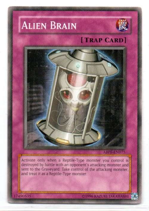 Yu-Gi-Oh! - Alien Brain - Common - Absolute Powerforce (ABPF-EN075)