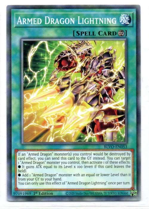 Yu-Gi-Oh! - Armed Dragon Lightning - 1st Ed/Common - Blazing Vortex (BLVO-EN053)
