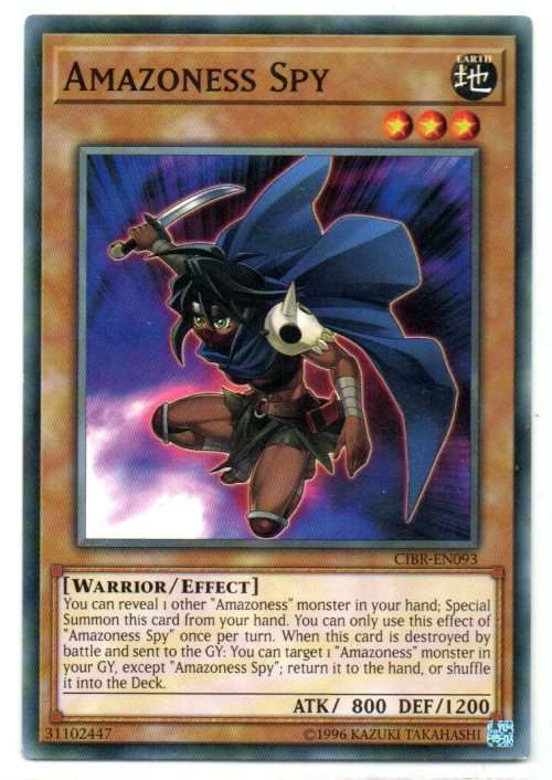 Yu-Gi-Oh! - Amazoness Spy - Common - Circuit Break (CIBR-EN093)