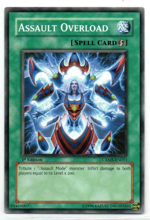 Yu-Gi-Oh! - Assault Overload - 1st Ed/Common - Crimson Crisis (CRMS-EN051)