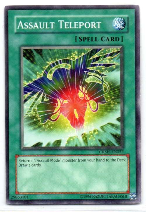 Yu-Gi-Oh! - Assault Teleport - Common - Crimson Crisis (CRMS-EN052)